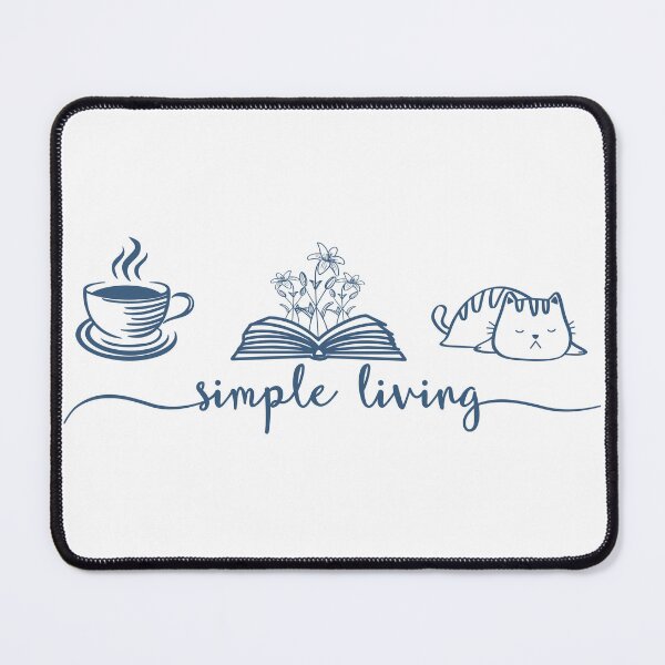 Item preview, Coffee Books Cats - Simple Living designed and sold by Primroaddesigns.