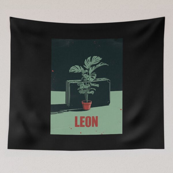 Item preview, Leon The Professional Film Minimalist Fan Art Poster designed and sold by Enea Kelo.