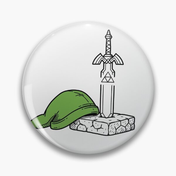 Item preview, The Hero's Rest - Master Sword & Link's Hat Minimalist Art designed and sold by OutterFit.