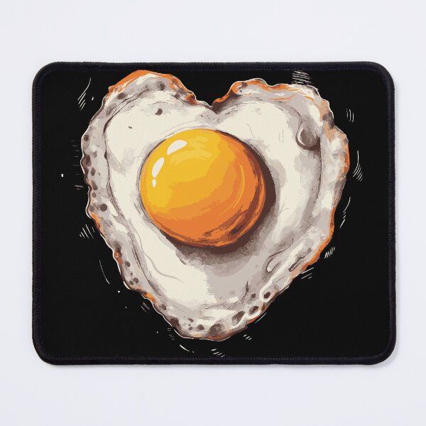 Item preview, Heart fried egg designed and sold by drizzd.