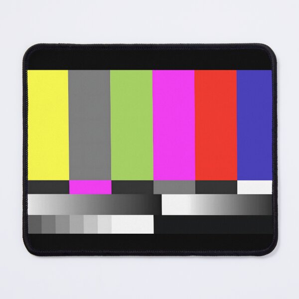 Item preview, Retro Color Test Pattern – Vintage TV Calibration Art for Tech & Design Lovers designed and sold by Psycho-Crazy.