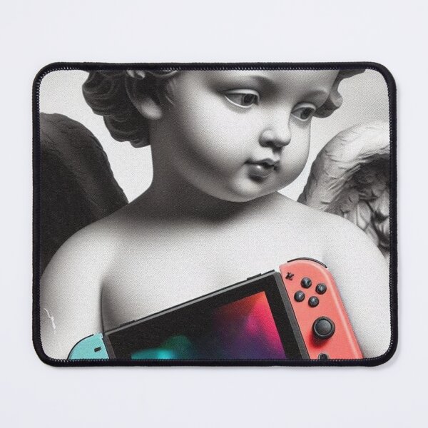 Item preview, "Cherub Controller: Divine Intervention in Co-op Mode" designed and sold by Print Fiction.