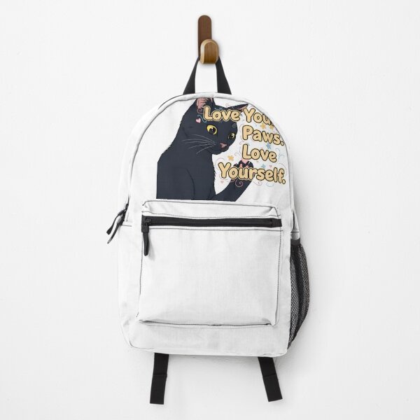 Item preview, Whimsical Black Cat Self-Love designed and sold by Imaginationbeyond.