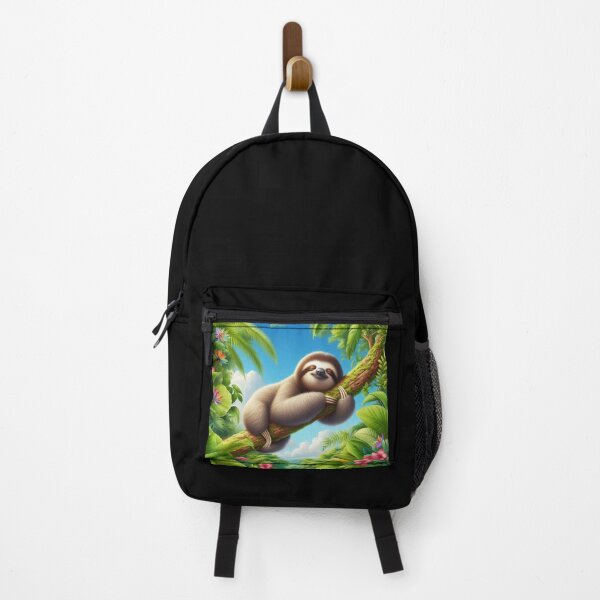 Item preview, sloth sleeping on a tree designed and sold by Dogandesighn.