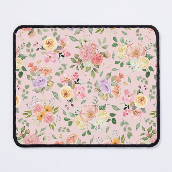 Item preview, Summer Boho Floral on Baby Pink designed and sold by KSimpson838.