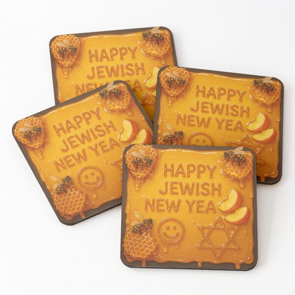 Item preview, Sweet Rosh Hashanah Apples & Honey   – Happy Jewish New Year ??? designed and sold by YG - YiddisheGesheft.