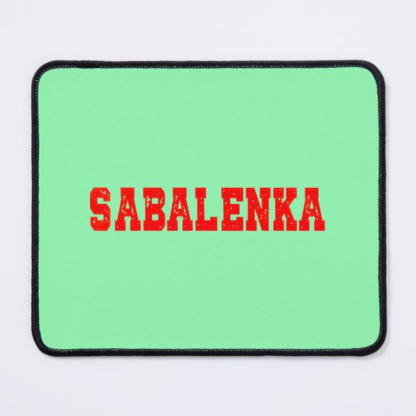 Item preview, Sabalenka Bold Red Text Design | PERFECT GIFT FOR YOU AND FRIENDS designed and sold by ThulaniNcube.
