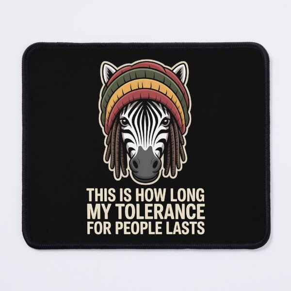 Item preview, This is How Long My Tolerance for People Lasts - This gift is perfect for introverts, sarcasm lovers, and anyone who quickly runs out of patience with people. designed and sold by ZyziowskyArt.