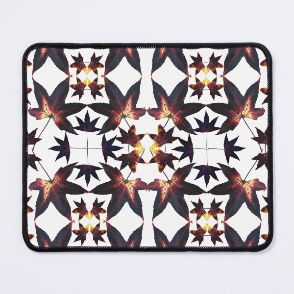 Item preview, Black Leaf Jumble Quilt designed and sold by HeatherWasaff.