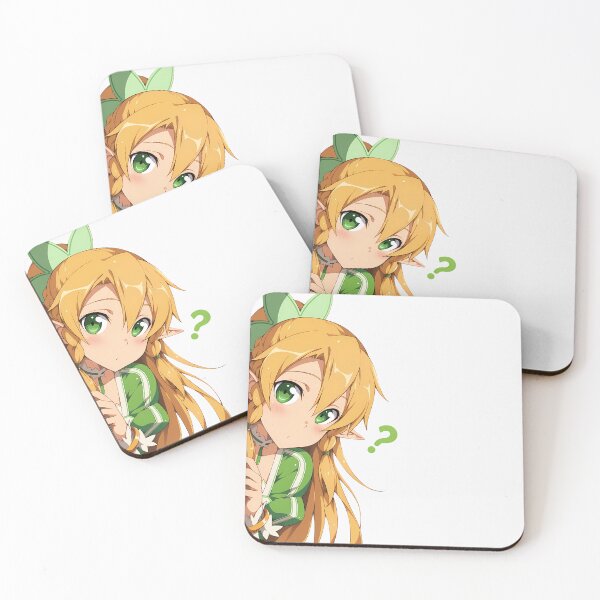 Artikelvorschau, Leafa Sword Art Online Chibi Elf Peeker Anime entworfen und verkauft von HumbertoValveno.