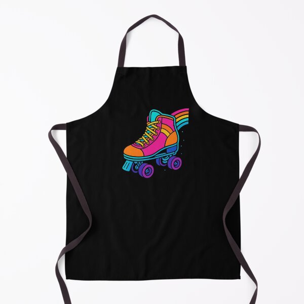 Item preview, Retro Roller Skate – Funky 80s Rainbow Vibes designed and sold by OnPointOutfits.