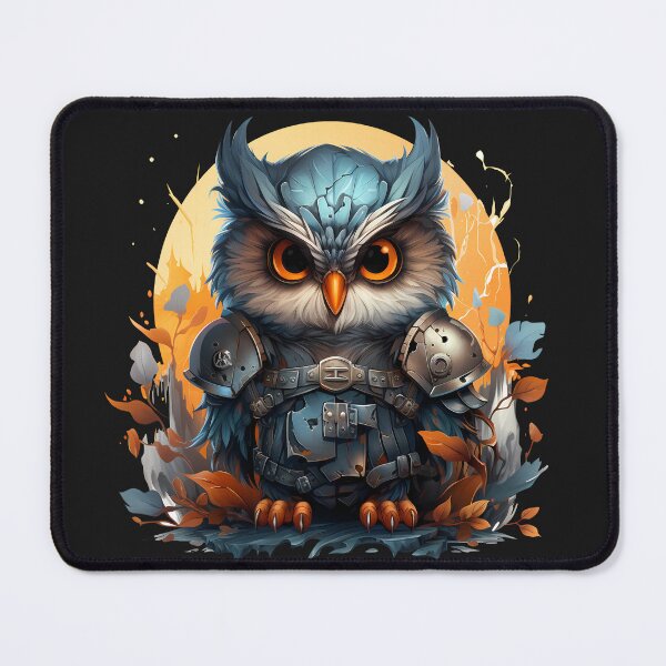 Item preview, Cute Owl in Armour designed and sold by RWT-Design.