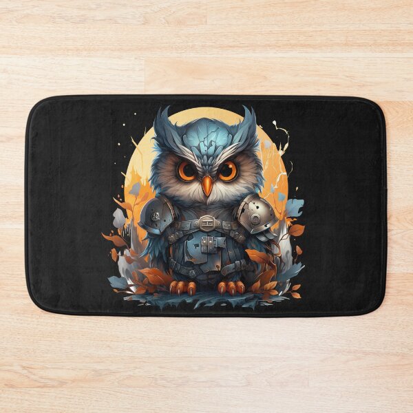Item preview, Cute Owl in Armour designed and sold by RWT-Design.