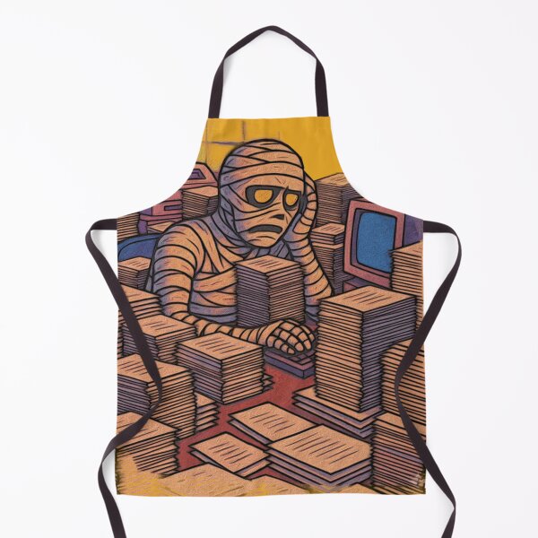 Item preview, “Overworked Mummy – Vintage 80s Office Vibes” designed and sold by MythoWorldddd.