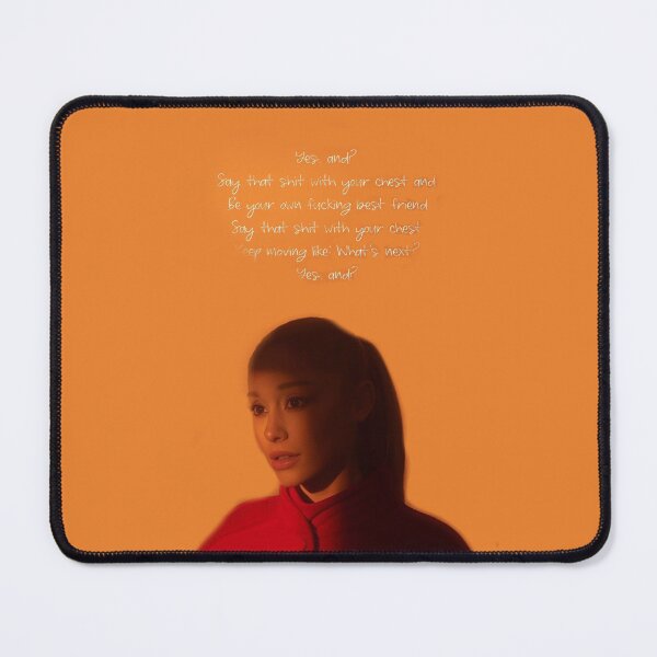 Item preview, Ariana Grande yes, and? lyrics designed and sold by aricloudz.
