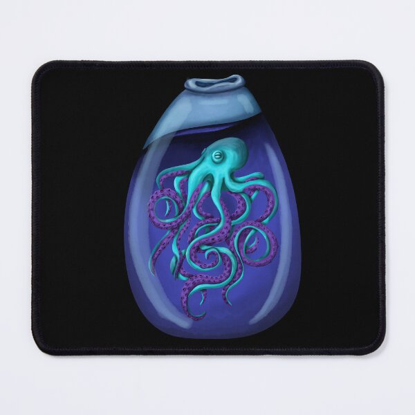 Item preview, Octopus in a Jar designed and sold by LadyTaneli.