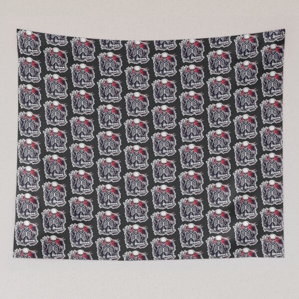 Item preview, Spooky Anime Skeleton Hero – Bone Crusher Meme Sticker designed and sold by Artritz.