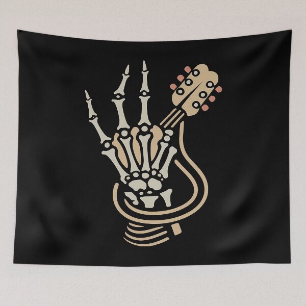 Item preview,  Rock  Roll Halloween Skeleton Hand designed and sold by GarmentTanner.