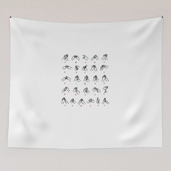 Item preview, Bsl Alphabet designed and sold by EdelgardMay.