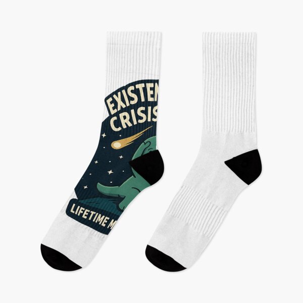 Item preview, Existential Crisis Club – Cute Dinosaur Lifetime Membership designed and sold by Not-Only-You.