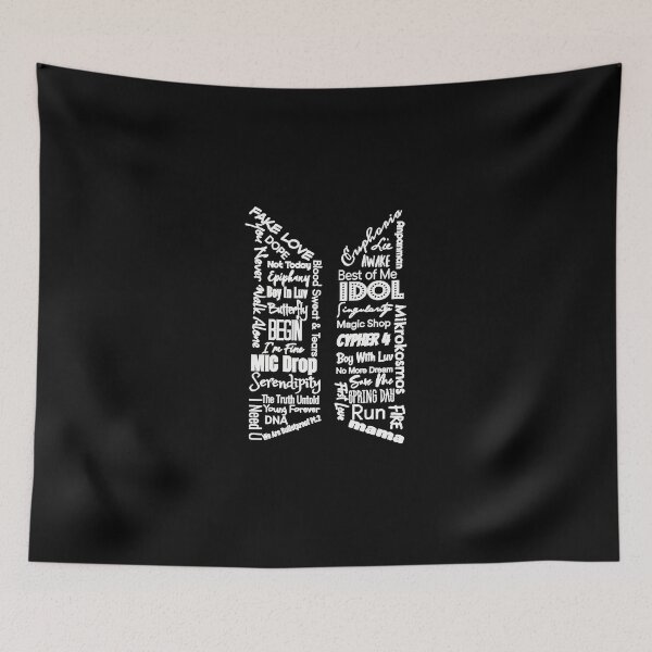 Item preview, Bts Song Titles Classic Classic designed and sold by EdelgardMay.
