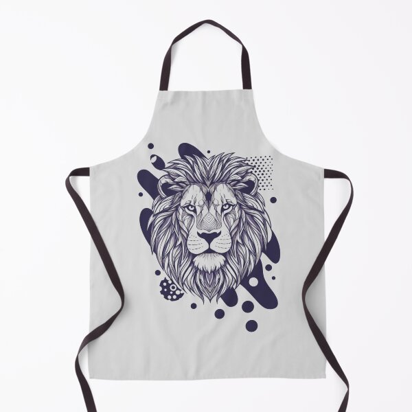 Item preview, Abstract geometric detailed lion head designed and sold by ARM-Designs.