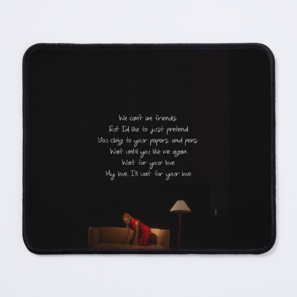 Item preview, Ariana Grande we can’t be friends (wait for your love) lyrics designed and sold by aricloudz.