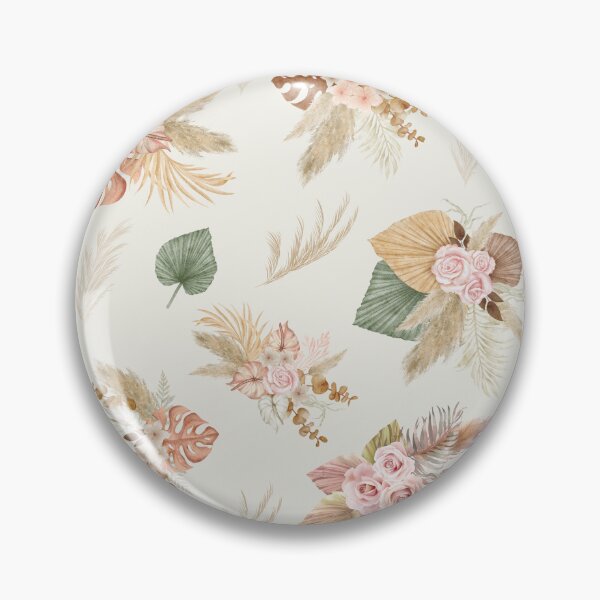 Item preview, Pampas Grass & Flowers on Off-White designed and sold by KSimpson838.