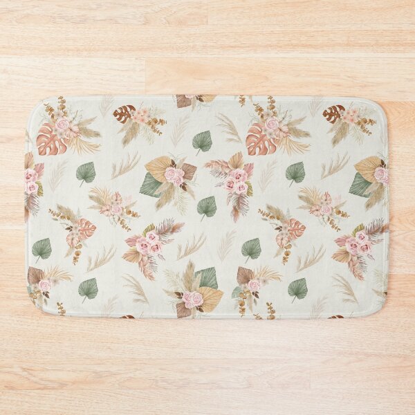 Item preview, Pampas Grass & Flowers on Off-White designed and sold by KSimpson838.