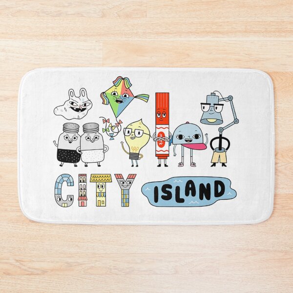 Item preview, City Island - Lightbulb and Friends designed and sold by YonderAndBeyond.
