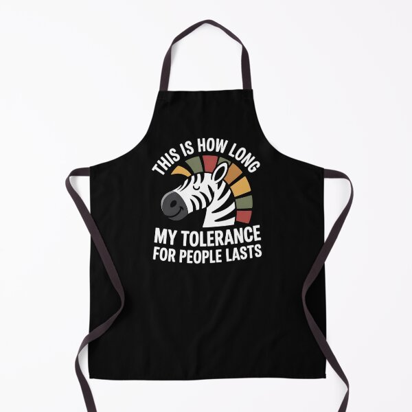 Item preview, This is How Long My Tolerance for People Lasts - This gift is perfect for introverts, sarcasm lovers, and anyone who quickly runs out of patience with people. designed and sold by ZyziowskyArt.