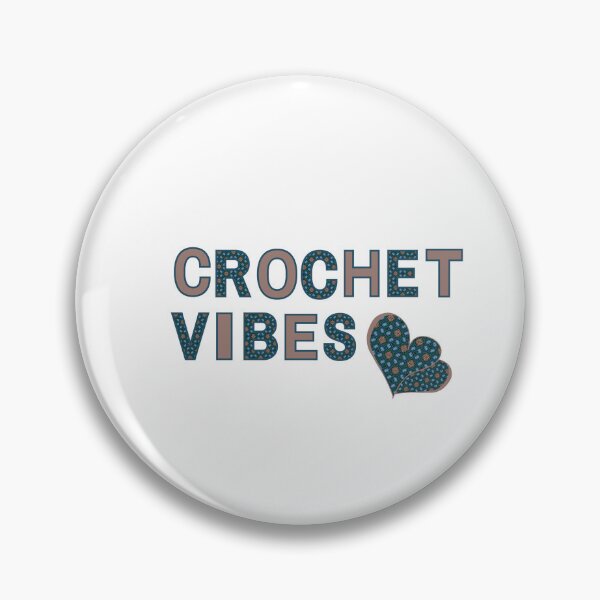 Item preview, Crochet Vibes PNG – Yarn Letter Frame for Stickers, Mugs, Tote Bags & Gifts designed and sold by gloriamelrose.