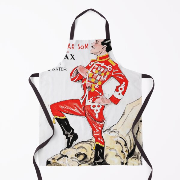Item preview, Vintage Max Linder Poster | Silent Film Era Art | Comedy & Military Style | Bold Red Uniform | Early 20th Century Illustration designed and sold by artofuniverse.