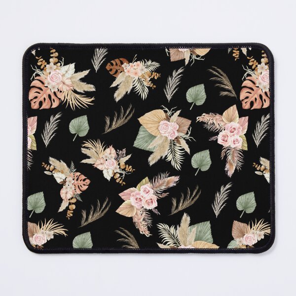 Item preview, Pampas Grass & Flowers on Black designed and sold by KSimpson838.