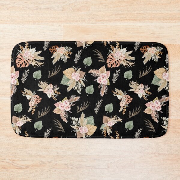 Item preview, Pampas Grass & Flowers on Black designed and sold by KSimpson838.