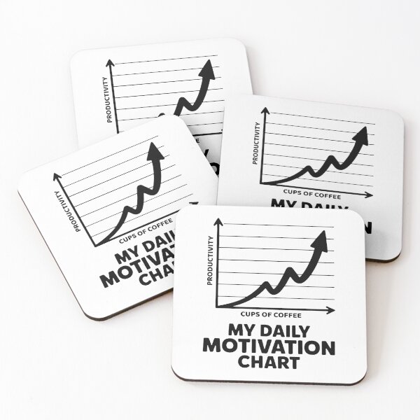 Item preview, Humorous Chart of Coffee Intake and the Rise of Genius designed and sold by SplashTastic.