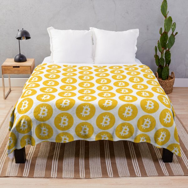 Item preview, Bitcoin Vintage Logo Yellow designed and sold by CyberRex.