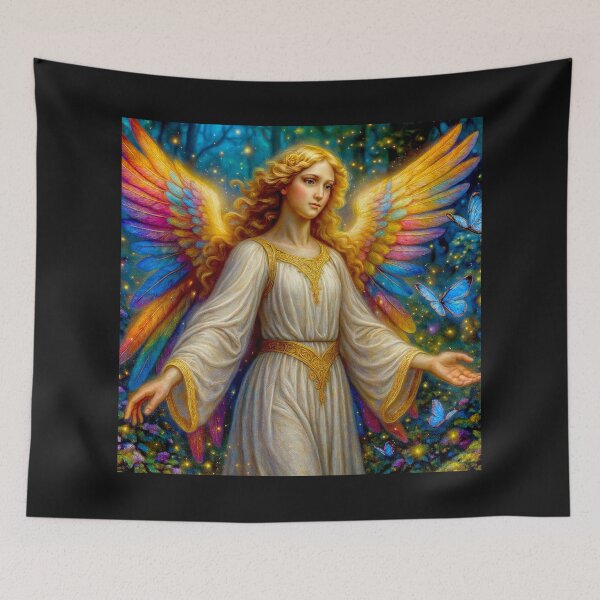 Item preview, Pop Art An Angel and the nature around it #1 designed and sold by Helios Be. Lavsh.