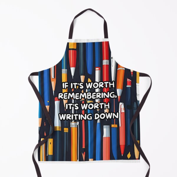 Item preview, Motivational Writing Quote – If It’s Worth Remembering, It’s Worth Writing Down designed and sold by NineRudolph.