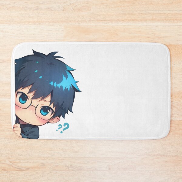 Item preview, Yukio Okumura Blue Exorcist Chibi Kawaii Peeker Anime designed and sold by HumbertoValveno.