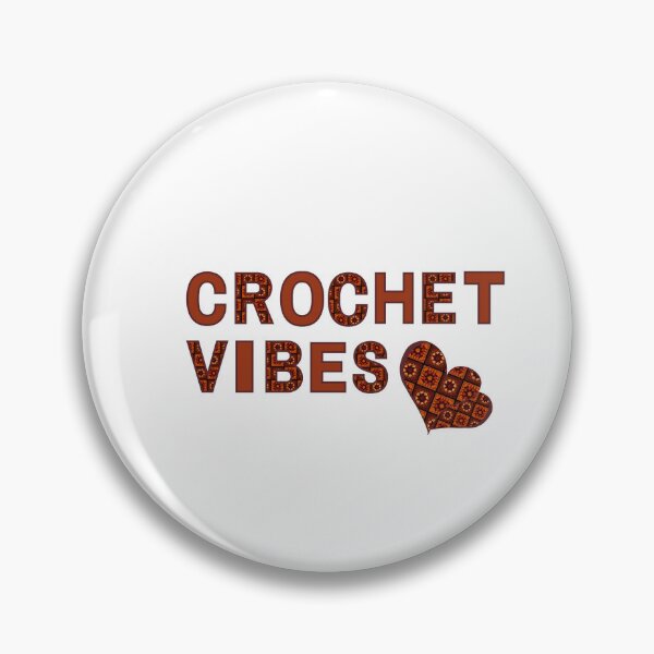 Item preview, Crochet Vibes PNG – Yarn Letter Frame for Stickers, Mugs, Tote Bags & Gifts designed and sold by gloriamelrose.