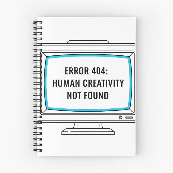 Item preview, ERROR 404: Human Creativity Not Found - The Ultimate Gaming & Dev Merch! designed and sold by Tee2graphics.