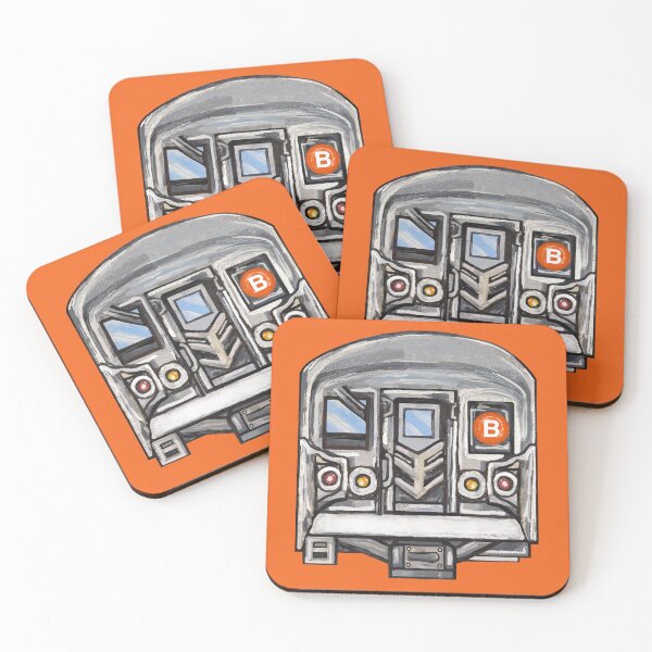 Item preview, B Train in the Bronx, Manhattan and Brooklyn  designed and sold by Deborah Camp.