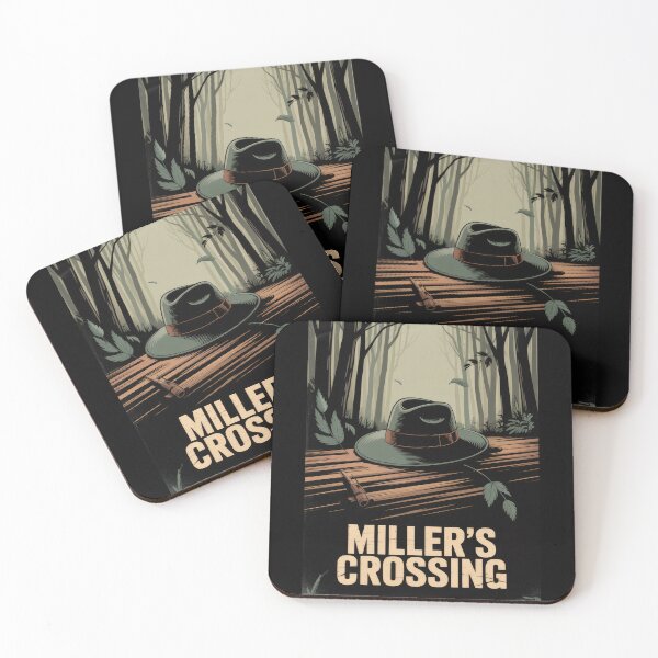 Item preview, Miller's Crossing Film Minimalist Fan Art Poster designed and sold by Enea Kelo.
