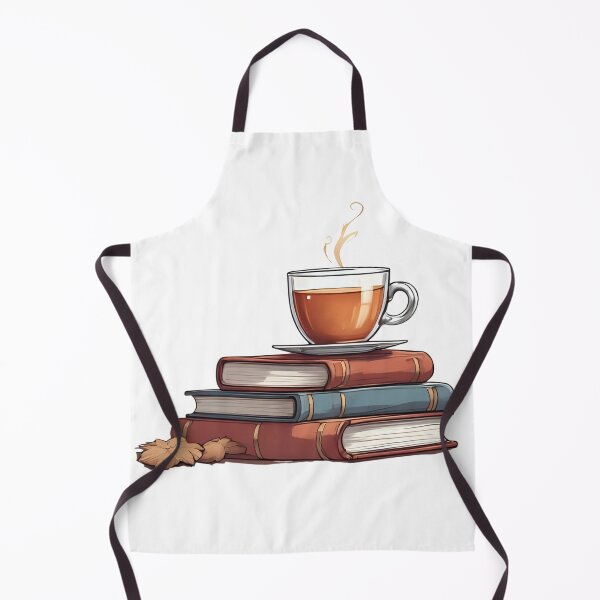 Item preview, Cozy Autumn Tea Cup with Books – Seasonal Fall Aesthetic designed and sold by Pixel--Threads.