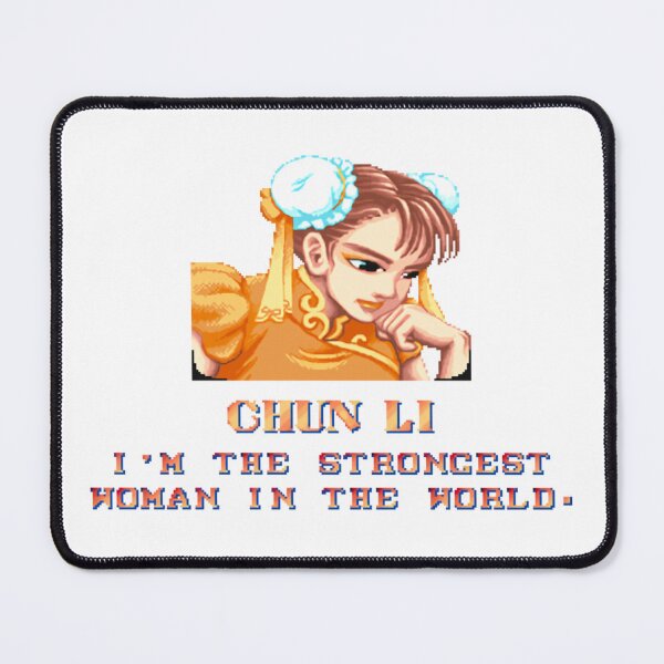 Aperçu de l'œuvre Chun-Li Retro Pixel Art Street Fighter créée et vendue par PixelArena Gaming.