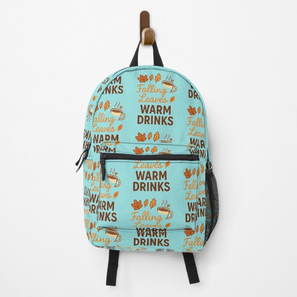 Item preview, Cozy Autumn – Leaves & Warm Drink. Automne Douillet – Feuilles & Boisson Chaude designed and sold by Drawingshirts.