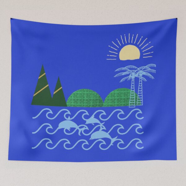 Item preview, Whispers of the Mountain Tribe – Hmong Mountains, Sea & Dolphins designed and sold by PimTribe.