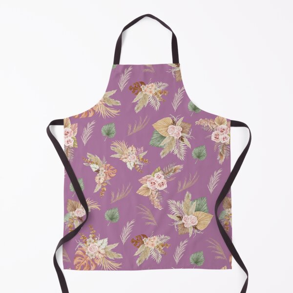 Item preview, Pampas Grass & Flowers on Purple designed and sold by KSimpson838.