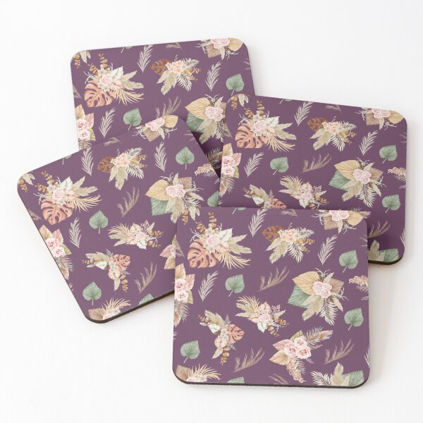 Item preview, Pampas Grass & Flowers on Mulberry designed and sold by KSimpson838.